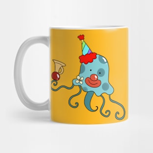 Silly Clown Jellyfish Mug